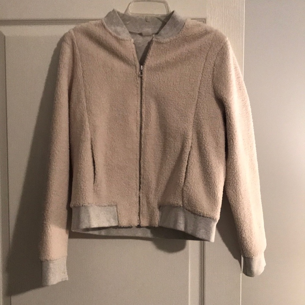 Gap sheerling bomber jacket